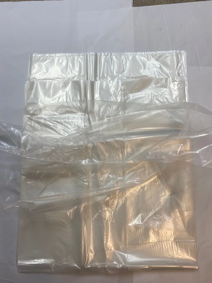 FOOD BAGS SANDWICH STORAGE BAG POLYTHENE PLASTIC CLEAR BRAND 900mm x 1200mm - Image 4 of 4