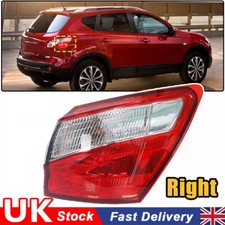 Right Driver Outer Rear Tail Light Lamp For Nissan Qashqai 5&7 Seater 2010-14 UK