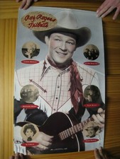 Roy Rogers Poster Tribute Oakridge Boys Clint Black Lorrie Morgan