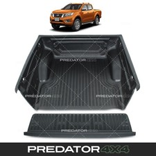 REAR PICKUP TRUCK BED LINER MAT FOR NISSAN NAVARA D23 NP300 DOUBLE CAB 2015+