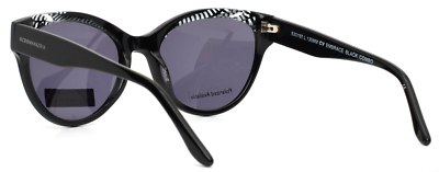 BCBGMAXAZRIA New Embrace Black Combo Womens Cat Eye Sunglasses BCBGMAXAZRIA New Embrace Black Combo Womens Cat Eye  main image 4