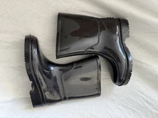Easy USA Kids Rain Boots toddlers 6 black bin15