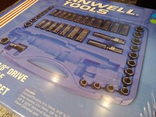 Cornwell Tools 42pc 38 6pt. Metric Sae Impact Power Super Set- Sealed Cornwell Tools 42pc 38 6pt. Metric Sae Impact Power Super Set- Sealed