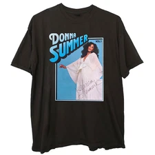 Donna Summer Signature Album Black Unisex T-Shirt All Size BL2.372