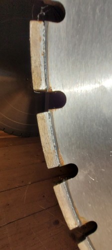 Premium Diamanttrennscheibe mit Laser-Segment 700 mm Durchmesser- Stahl-Beton Sc - Bild 6 von 9