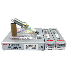 NGK Laser Iridium Set Of 6 Spark Plugs for Lexus GX460 LX570 Toyota Sequoia