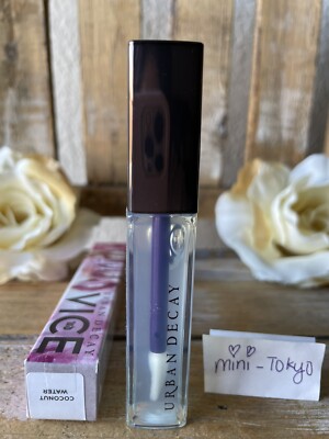 Urban Decay Vice Plumping Shine Lip Balm COCONUT WATER ~ Full Size 0.2 Fl Oz NIB