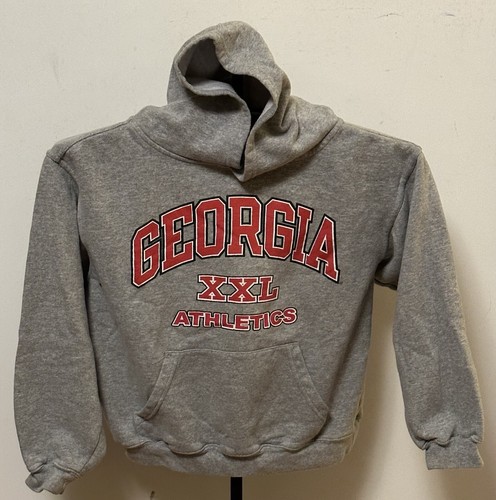 Georgia Bulldogs Team Athletics Youth Hoodie Pullover Gray Sz Large 12/14. - 第 3/4 張圖片