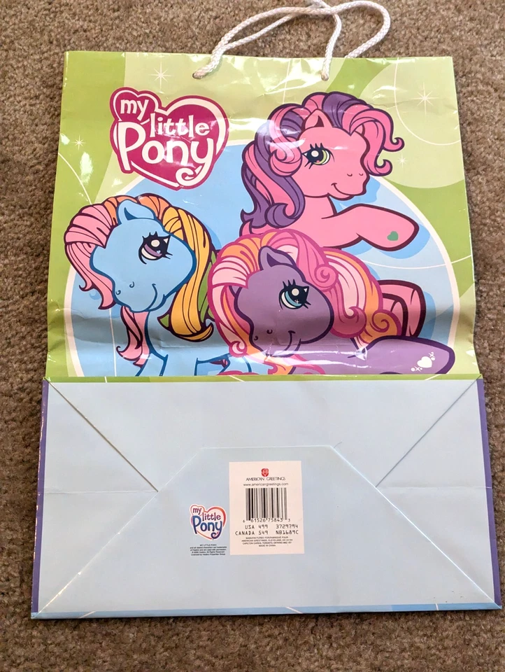 Bolsa de regalo My Little Pony 2006 grande Foto 2 de 4