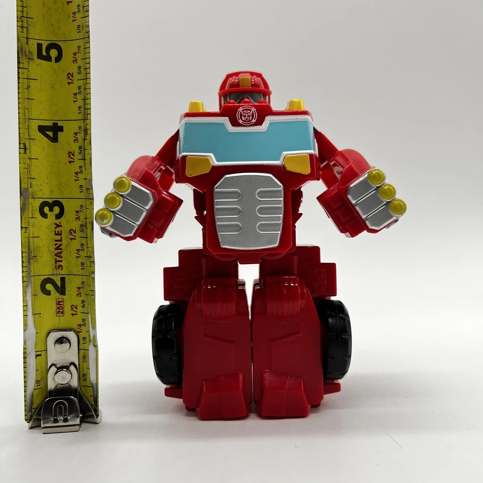 Transformers Rescue Bots Rescan Heatwave the Fire-Bot Truck Playskool Heroes Toy - Image 2 of 3