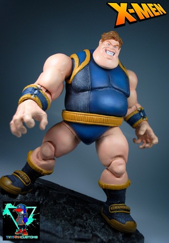 marvel legends XMEN nemesis THE BLOB 8 inch custom figure - Picture 6 of 12