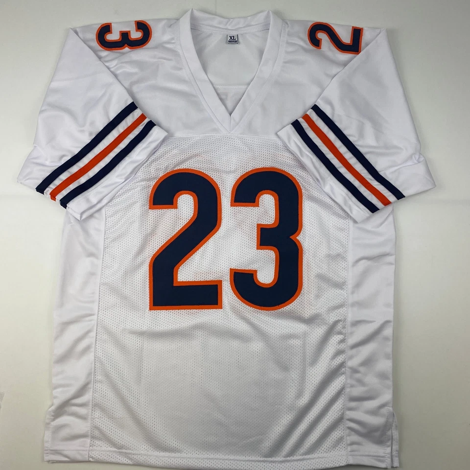 Autographed/Signed Devin Hester Chicago White Football Jersey JSA COA - Image 4 of 4