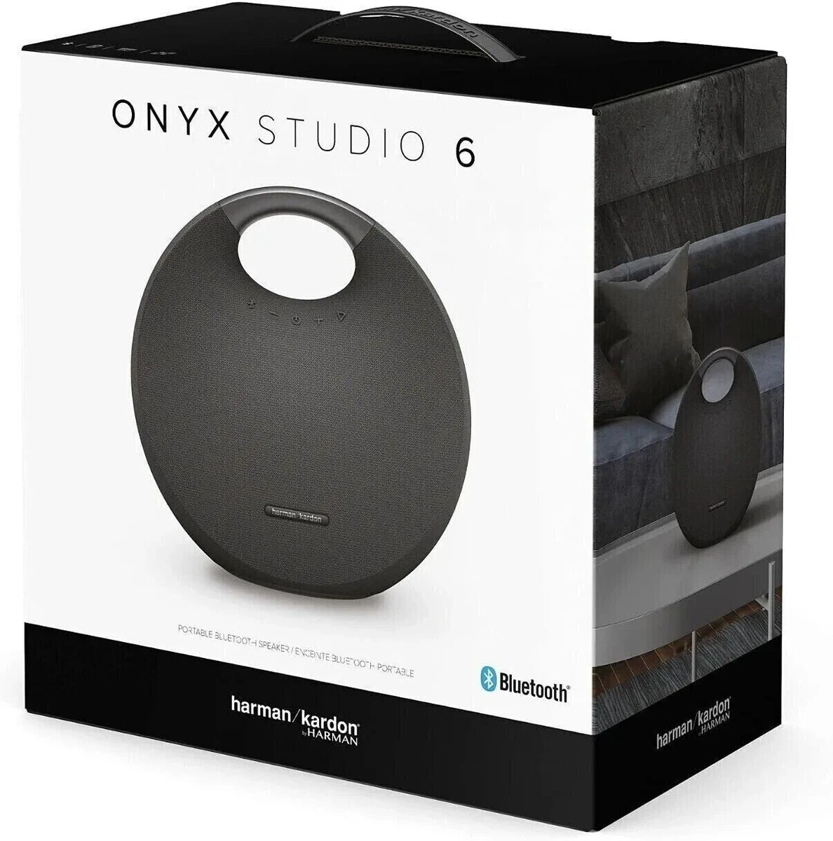 Harman Kardon Onyx Studio 6 Portable Wireless Bluetooth Premium Speaker Black