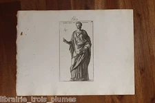 ✒ ENGRAVING 18th Dominique MAGNAN - The Nymph Flore