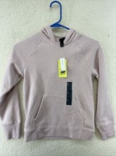 All in Motion Pink fleece hoodie Medium 8-10