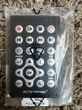 ATI TV Wonder HD 600 Remote USB Digital and Analog TV Tuner NEW