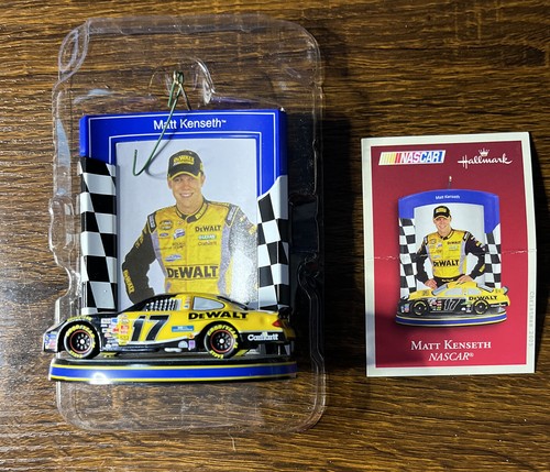 Matt Kenseth NASCAR Hallmark Keepsake Ornament Memory Card Included 2005 NEW! - Picture 3 of 4