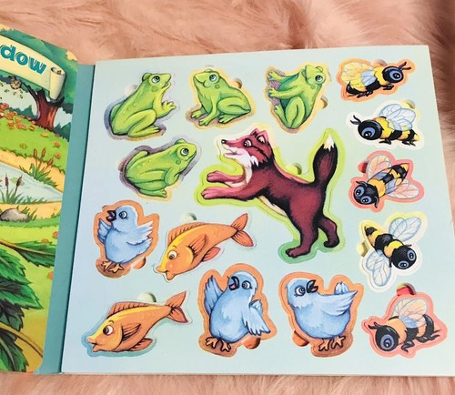 PLACE -N- PLAY: Mother Goose Favorites, Over In The Meadow Interactive Book Lot - Picture 3 of 7