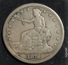 1876-S Trade Dollar $. Very Fine.
