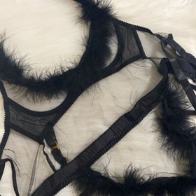 Agent Provocateur Netania Black Playsuit AP2 Small NWT