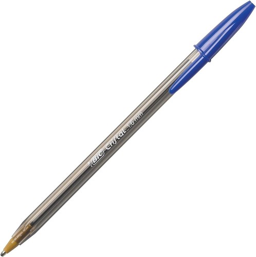BIC Cristal Xtra Bold Ballpoint Pen, Bold Point (1.6mm), Blue, 24-Count - Picture 2 of 5