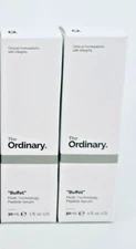 The Ordinary Buffet Multi Technology Peptide Serum Fragrance Free 1 oz Lot of 2