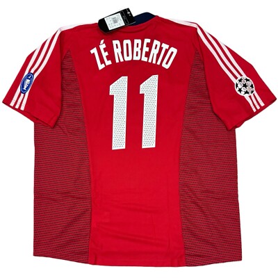 2002/03 Bayern Munich Home Jersey #11 ZÉ ROBERTO 2XL Champions