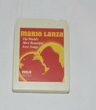 Mario Lanza, The World's Most Beautiful Love Songs, RCA, DV52-0429, 8 Track