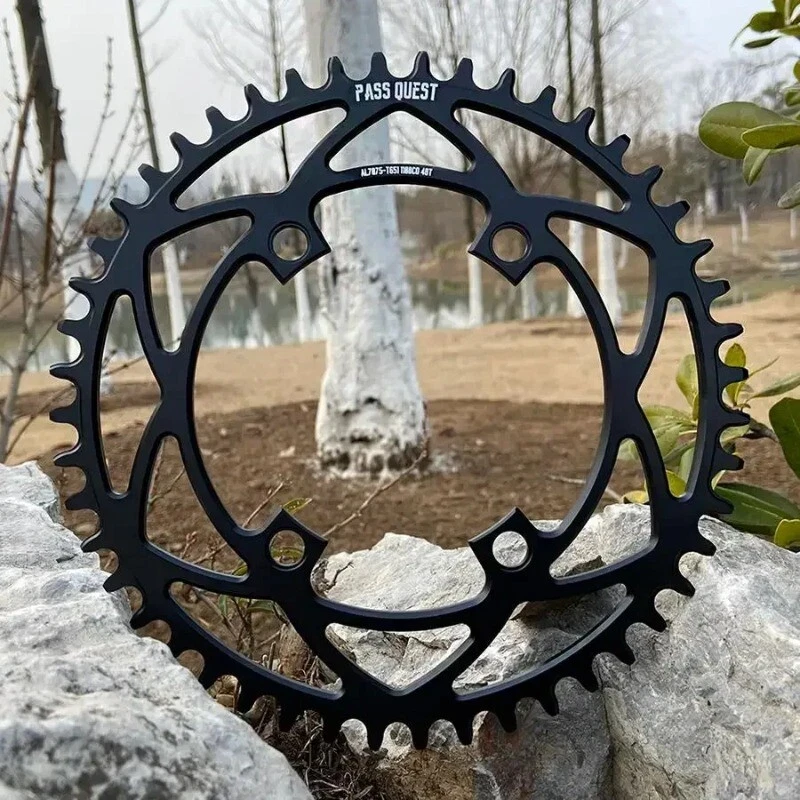 110BCD 4 Claw Sprocket Crown 36T-52T MTB Positive Negative Tooth Chainrings - Image 4 of 4