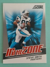 2011 Score Football Card STEVE SMITH #29 In The Zone Carolina Panthers HOF 