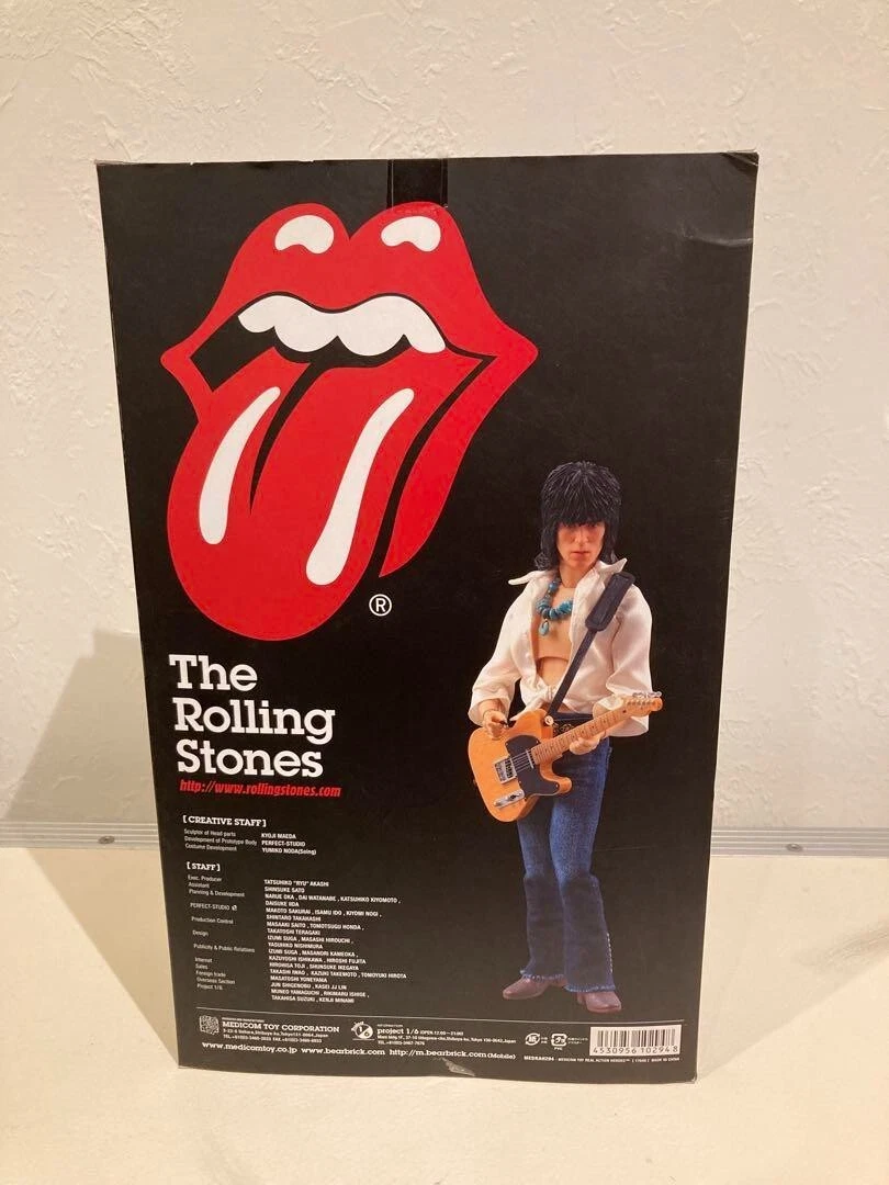 Medicom RAH Real Action Heroes KEITH RICHARDS 1/6 Scale Action Figure Doll MINT
