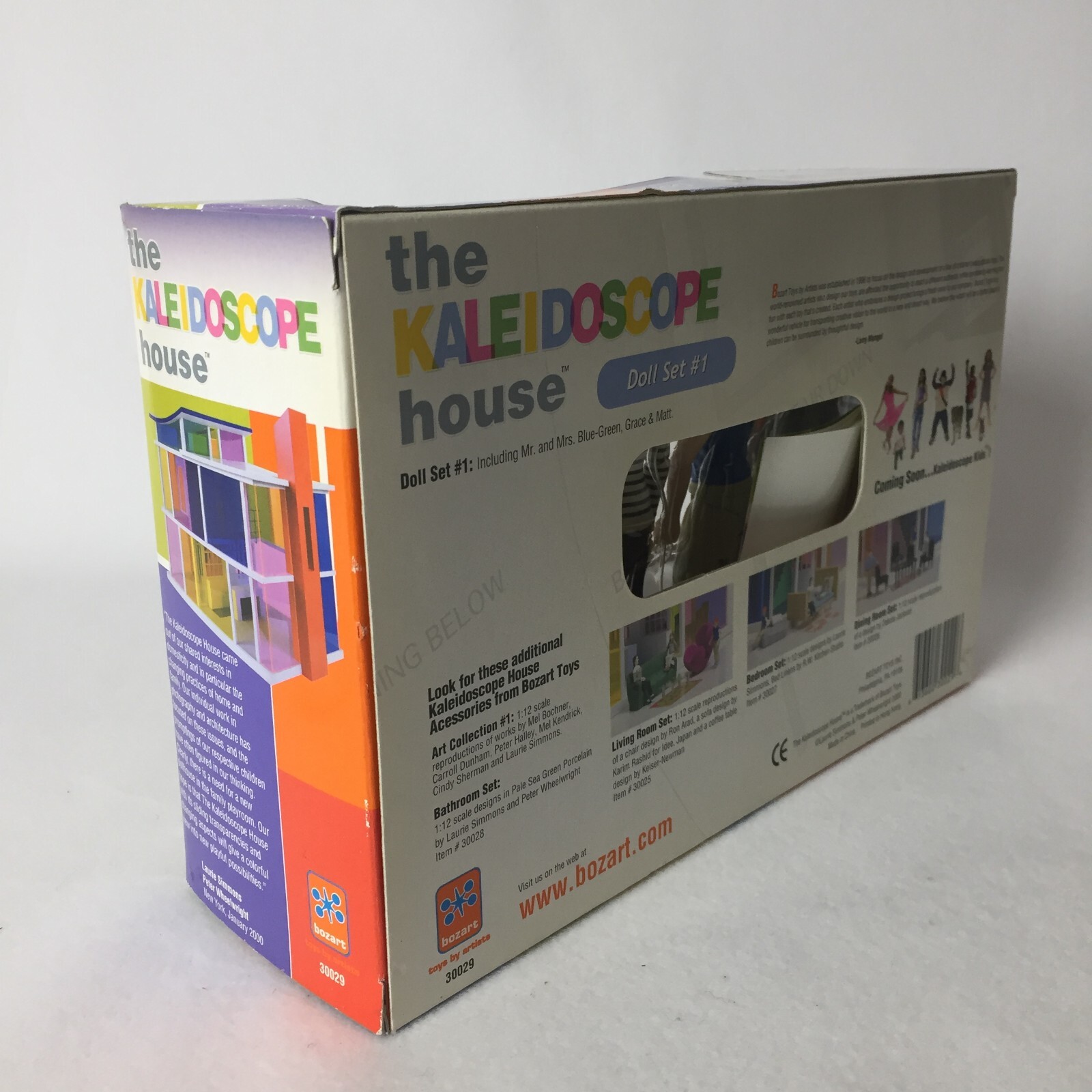 Bozart Kaleidoscope Family Doll Set #1 #30029 Dolls House Figures 1:12 New