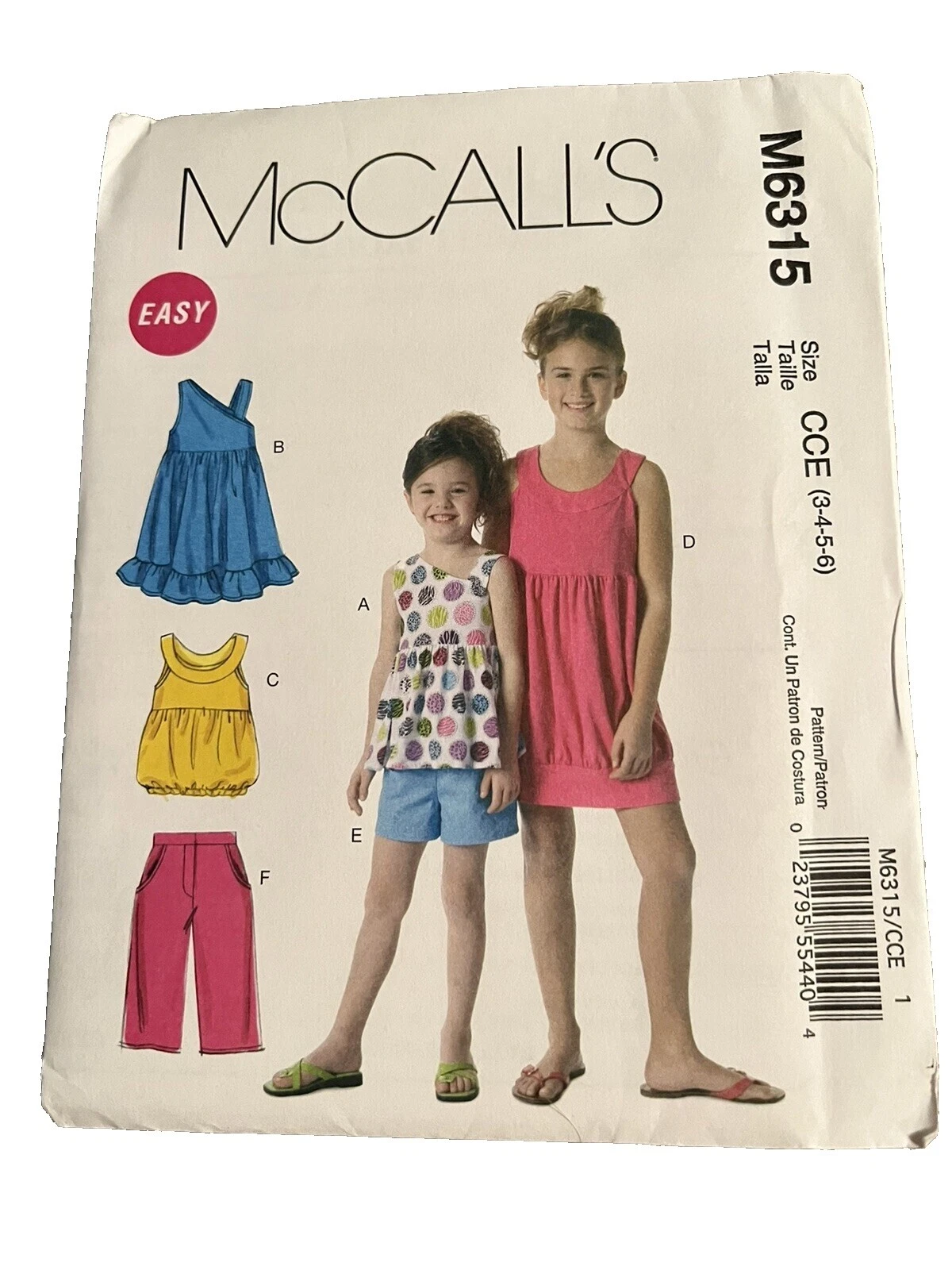 Girls' Dress Sewing Patterns