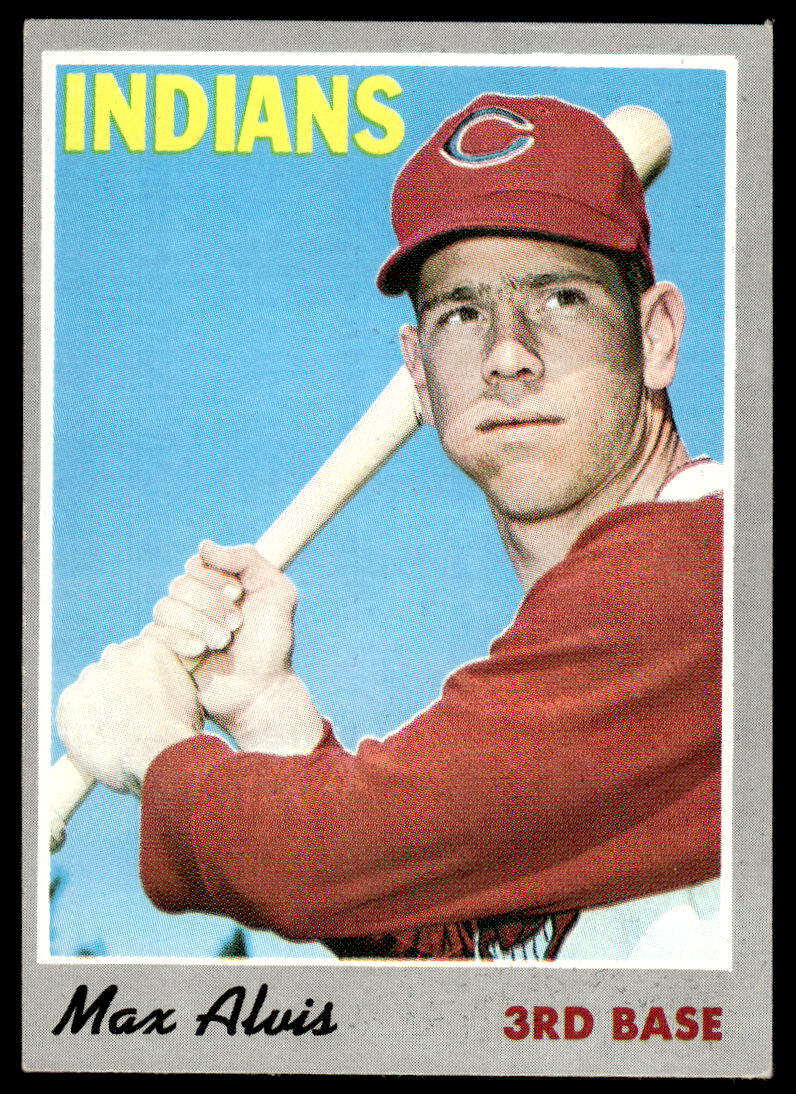 1970 Topps #85 Max Alvis BASEBALL Cleveland Indians