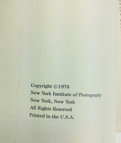 Vintage New York Institute of Photography 1978 Fashion, Wedding, Copying - Picture 10 of 12