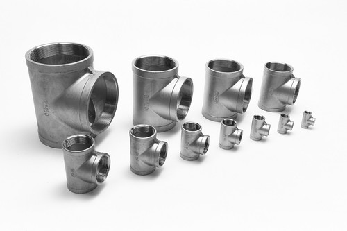 BSPP Equal Tee | 316 SS | 150lb | 20 Bar | 1/8" to 4" | Threaded Pipe Fitting - Picture 5 of 24