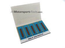 Racetech Motorsport Temperature Test Strip Sticker 121-280c Pack of 10