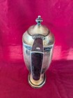 Homan Plate on Nickle Silver Tea Pot W M Mounts 0660 USA Ornate Monogrammed "S" — photo 6