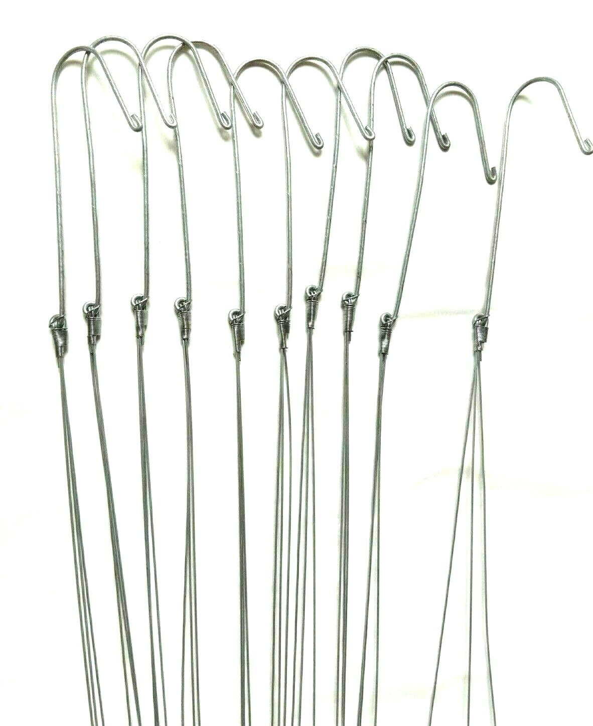 x10 Wire Hanger Flower Basket Pots Orchid Vanda Plant Indoor Outdoor 3