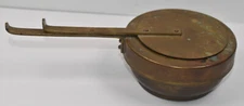 Antique Vintage Brass Sealing Wax Candle Alcohol Burner Sterno Chafing Dish