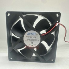 1 PCS RUNDA Fan RD9225S24H DC24V 0.23A 9225 9CM 2 Wire cooling fan