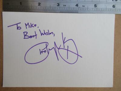 Christopher Key Actor Autogramm (Datei WTD1)