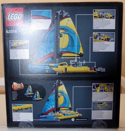Lego Technic 42074 Race Segelboot -100% komplet +bauanleitung und OVP - Picture 2 of 2