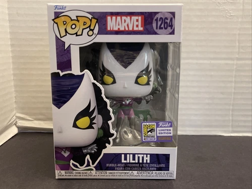 2023 SDCC Funko Pop Marvel Lilith #1264 Official Comic Con Sticker