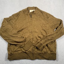 Maeve Anthropologie Jacket Medium Brown Lightweight Viscose
