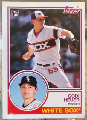 2021 Topps Archives Codi Heuer RC #175 Chicago White Sox lot of 2 cards
