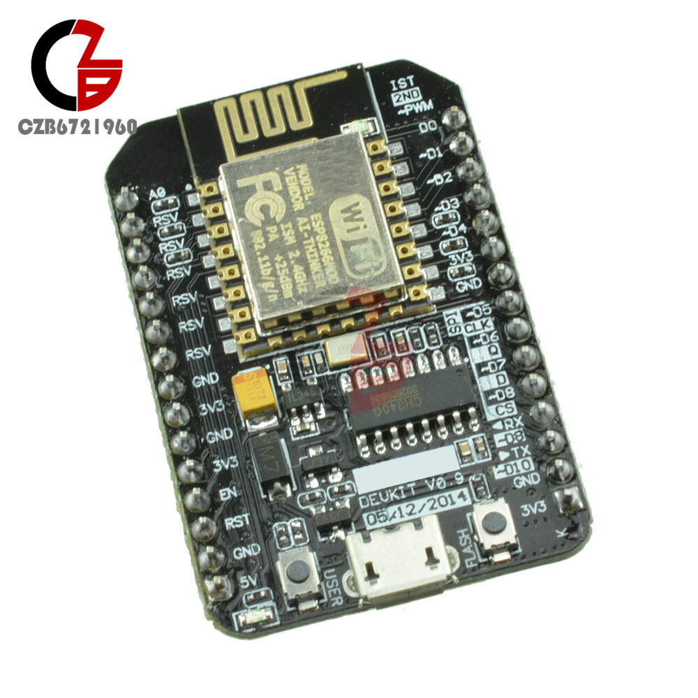 Nodemcu Lua Esp8266 Ch340g Wifi Internet Development Board Module 3d