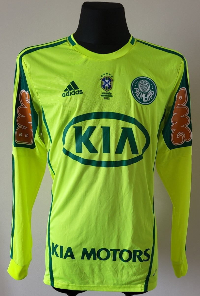 サントス　アンドレイ出品 Palmeiras Palmeiras 2012-2013 Away football Adidas long sleeve jersey #11