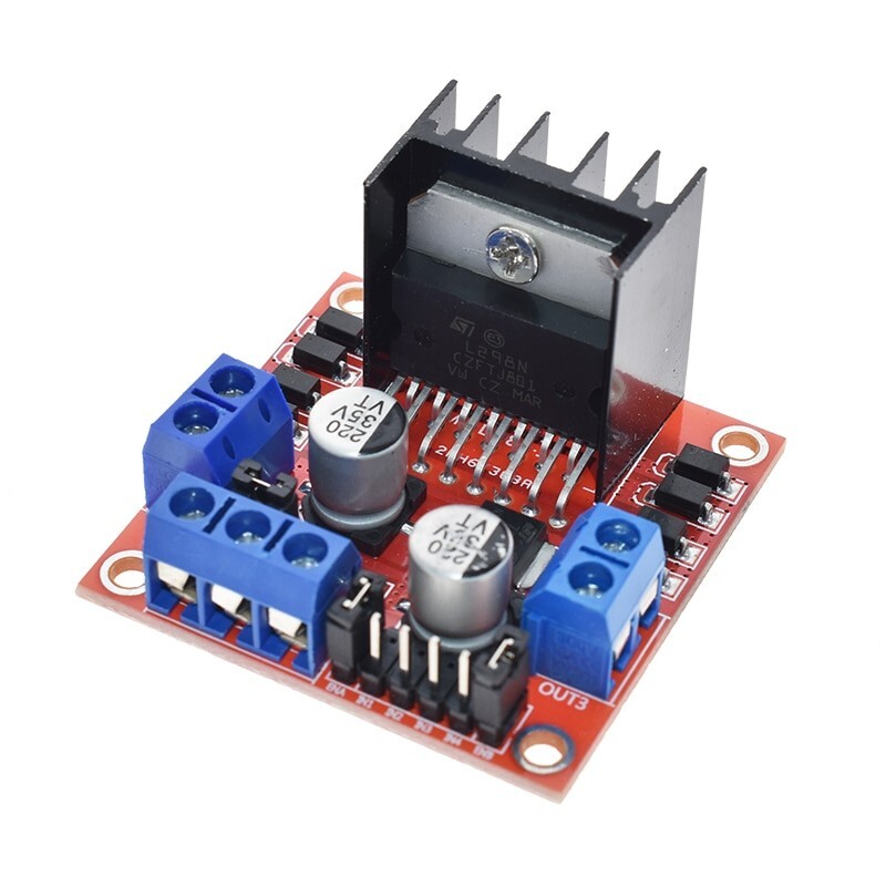HW95 L298N Motor drive board module Stepper motor dc smart car robot