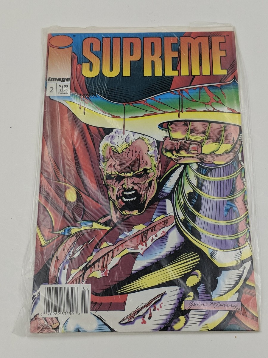Supreme Vol. 2 #2 Comic Book Image 1992 NM+ | eBay